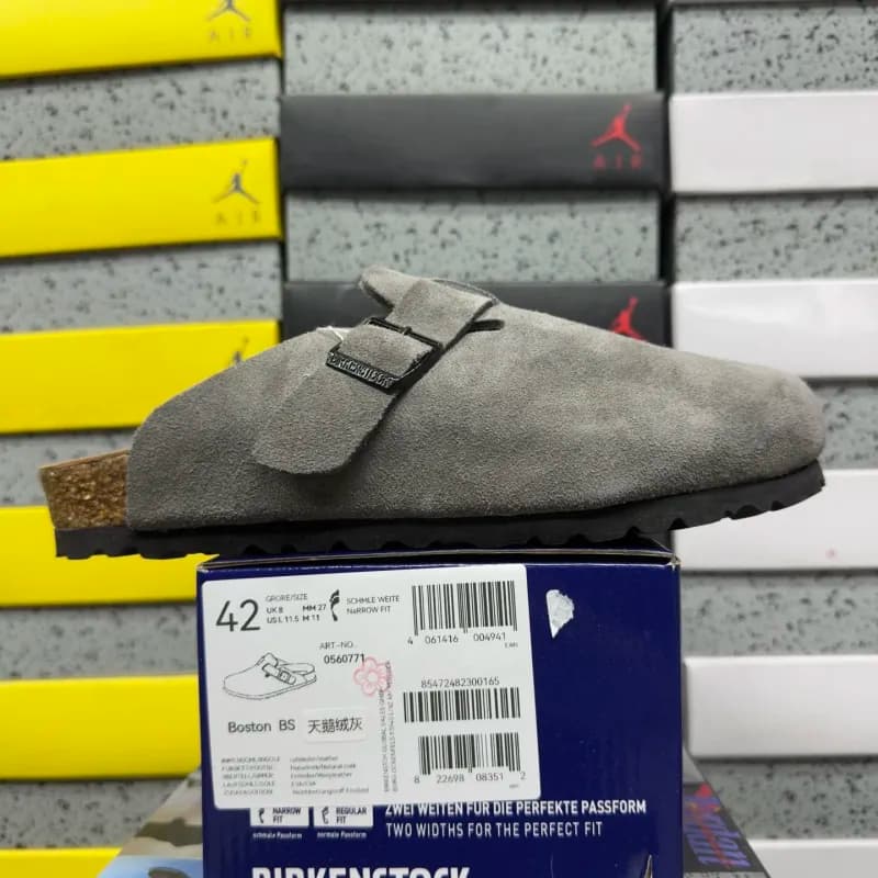 Birkenstock Boston BS Suede — 0560771
