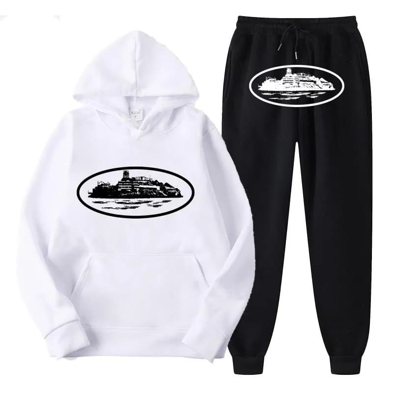 Gallery Dept. Hoodie and Joggers Set Cruise Ship Graphic