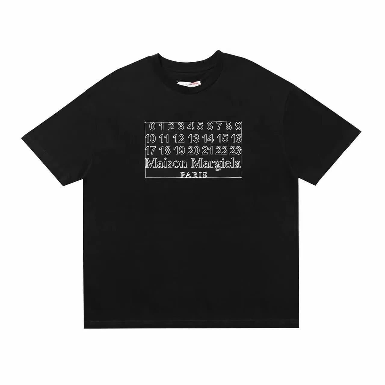 Maison Margiela Numbered Logo Tee Numeric Print — 31