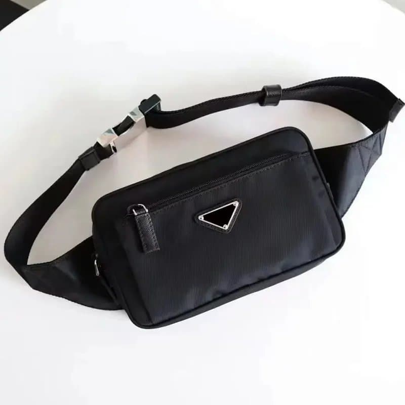 Prada Waist Bag Triangle Logo