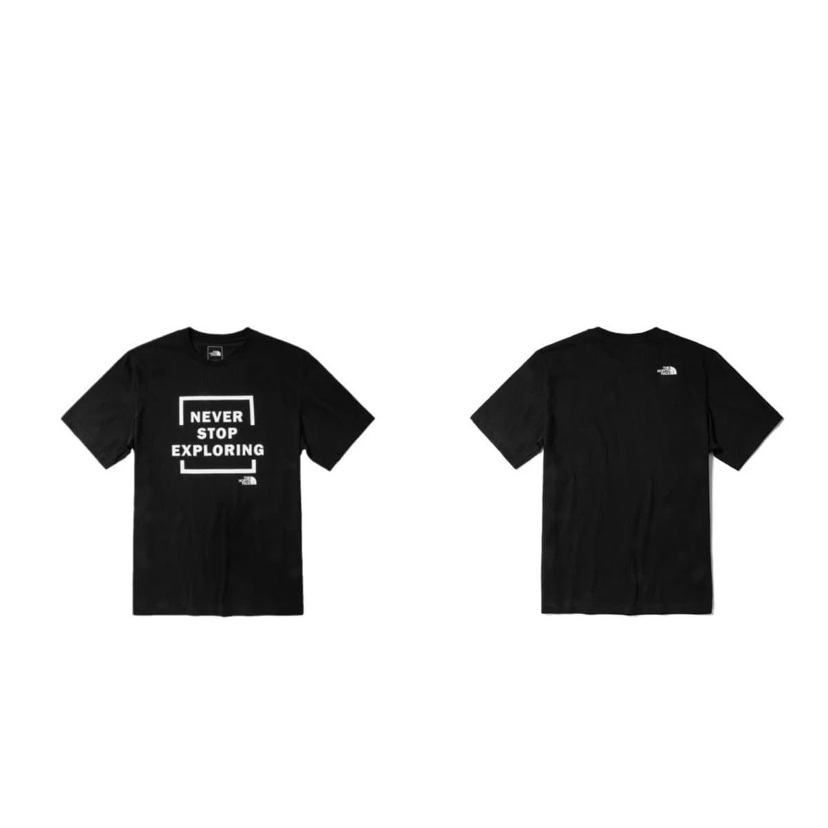 The North Face Short-Sleeve Tee Never Stop Exploring — 37-黑色251