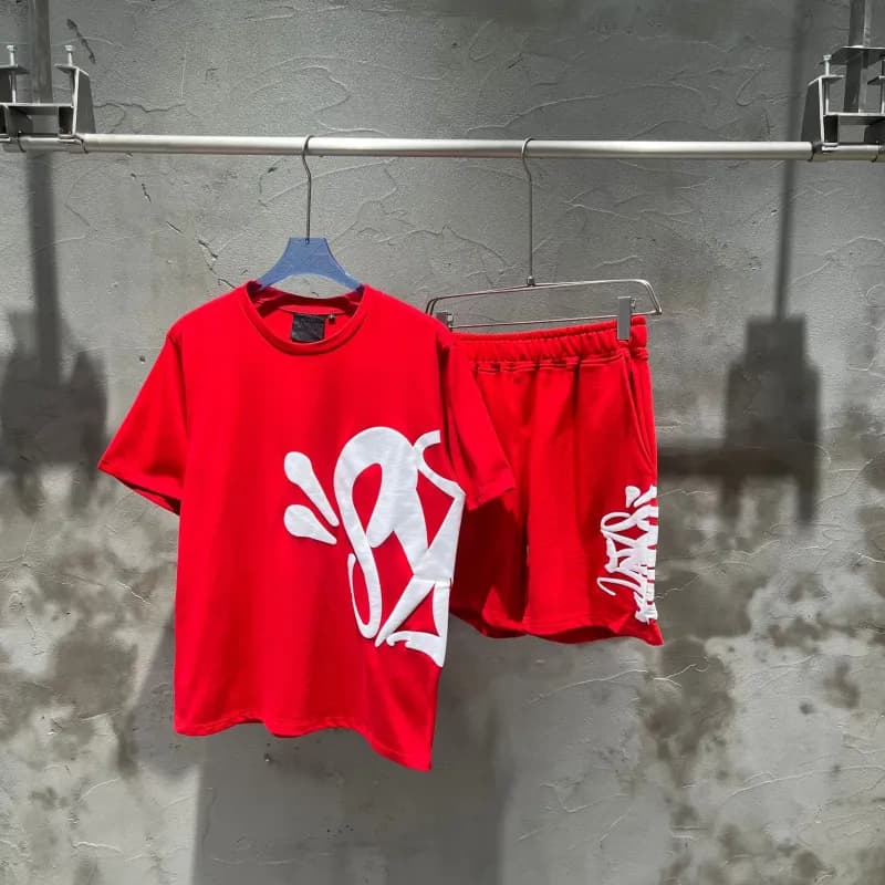 Travis Scott T-Shirt and Shorts Set White Graphic