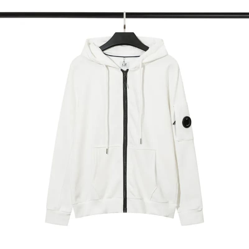 Chrome Hearts Zip-Up Hoodie Classic Logo Patch
