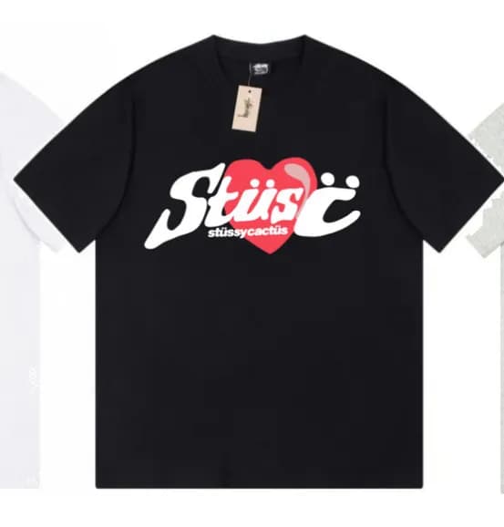 Stüssy Graphic Tee Heart Logo