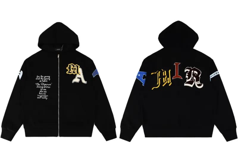 Amiri Cardigan Bone Print — 6051 jacket