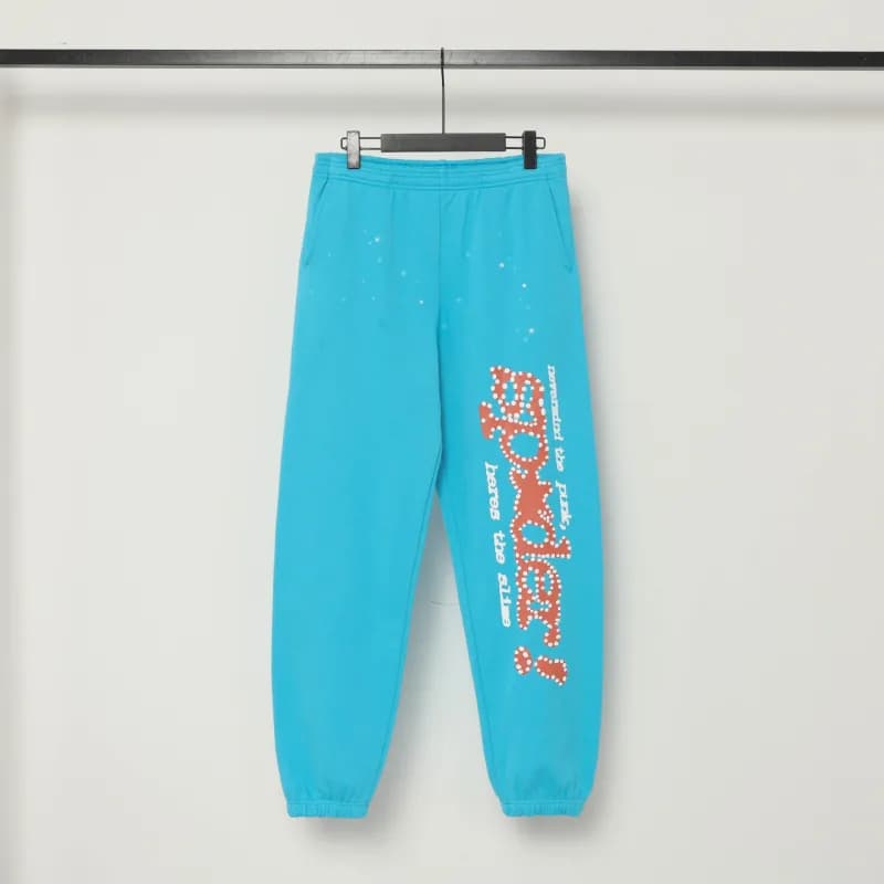 Track Pants Yeezy Logo — 211-2蓝色