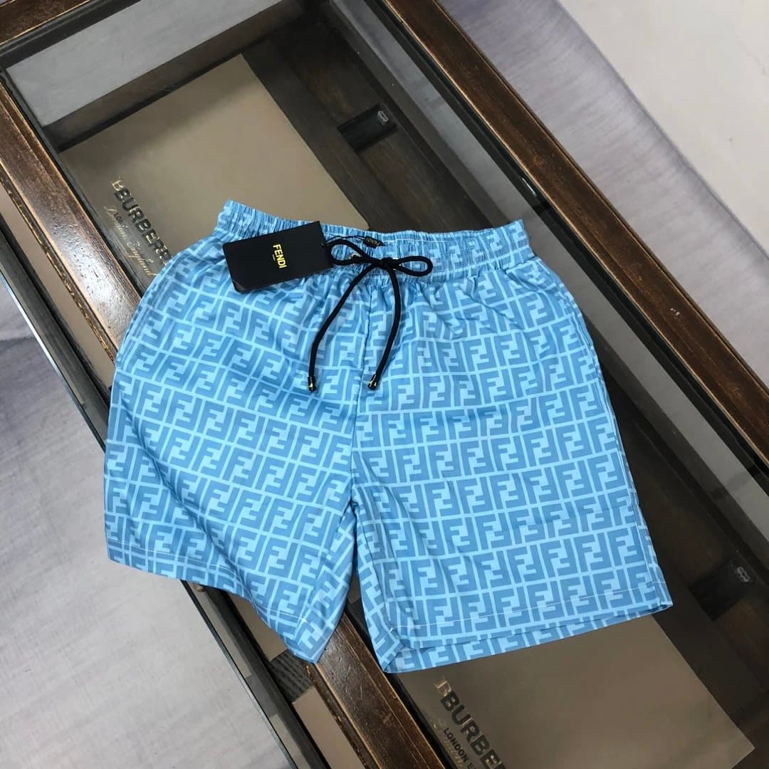 Fendi FF Logo Shorts Monogram Print — 33
