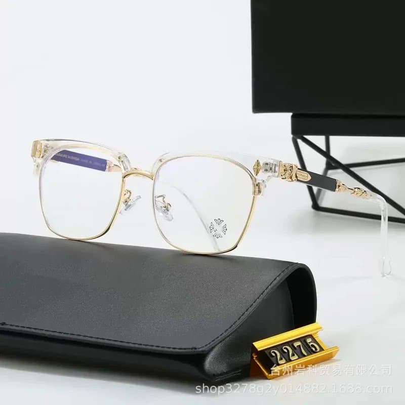 Chrome Hearts Optical Glasses Cross Logo — c30