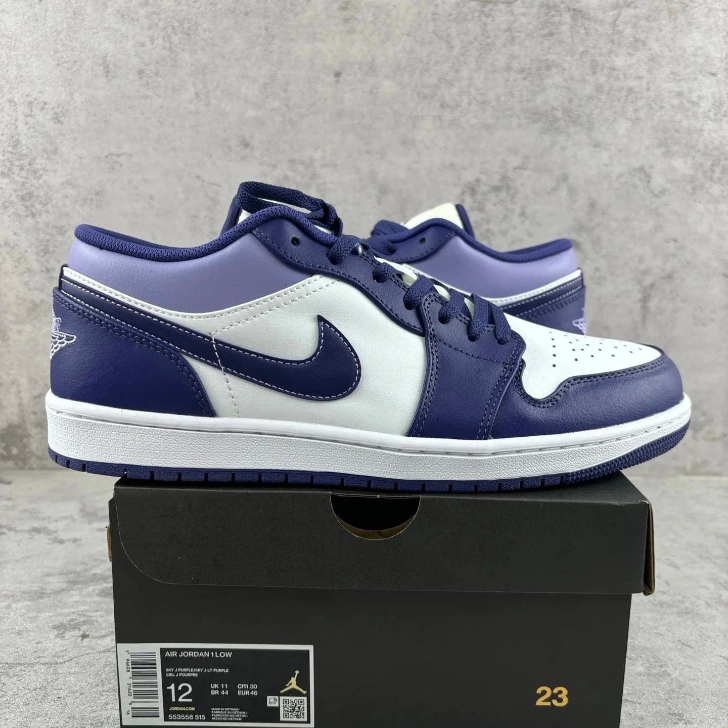 Air Jordan 1 Low Sky J Purple
