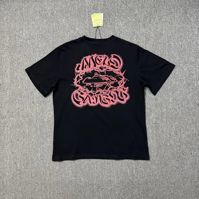 Graphic Tee Corteiz Logo — 3219 黑-红
