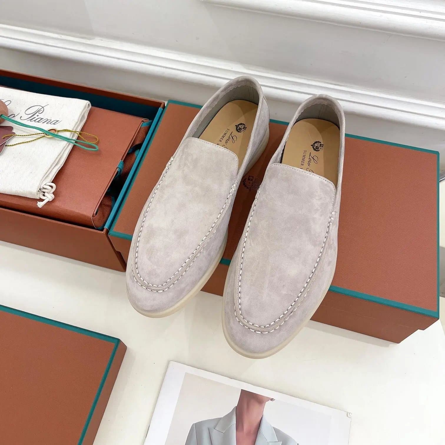 Loewe Loafer Suede