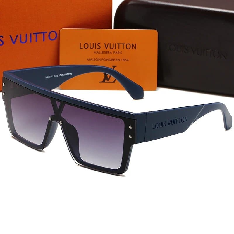 Louis Vuitton Shield Sunglasses Monogram Print — 002(C5)
