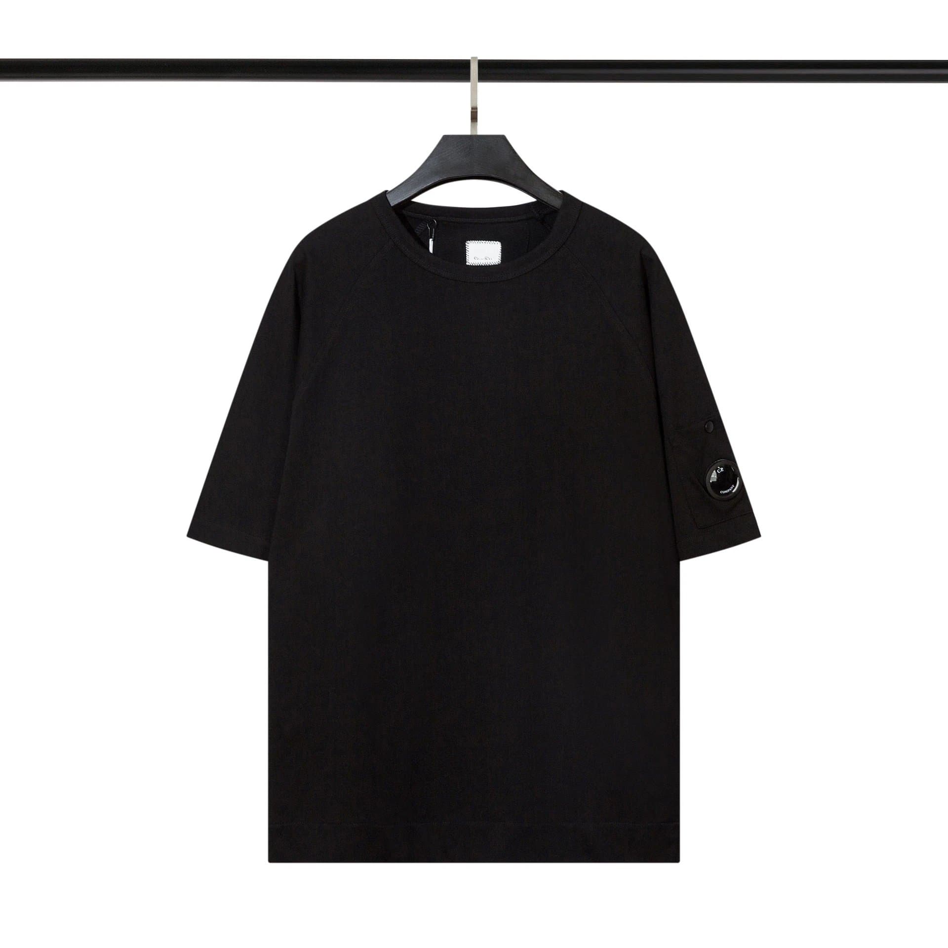 Chrome Hearts Hooded Sweatshirt Olive with Logo Patch — 短袖283黑色