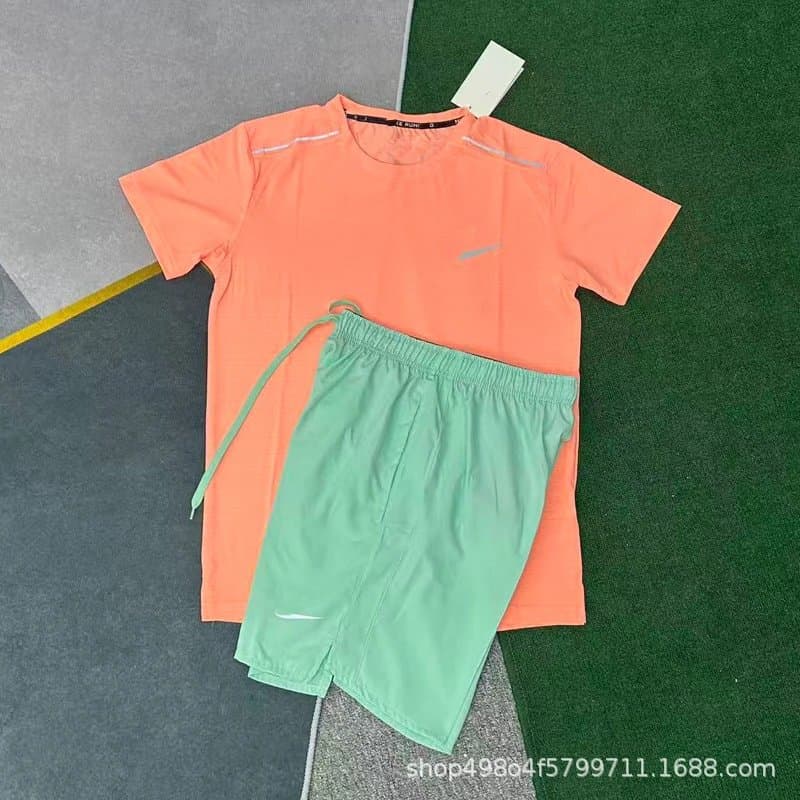 Nike Sportswear Set Orange & Mint Green