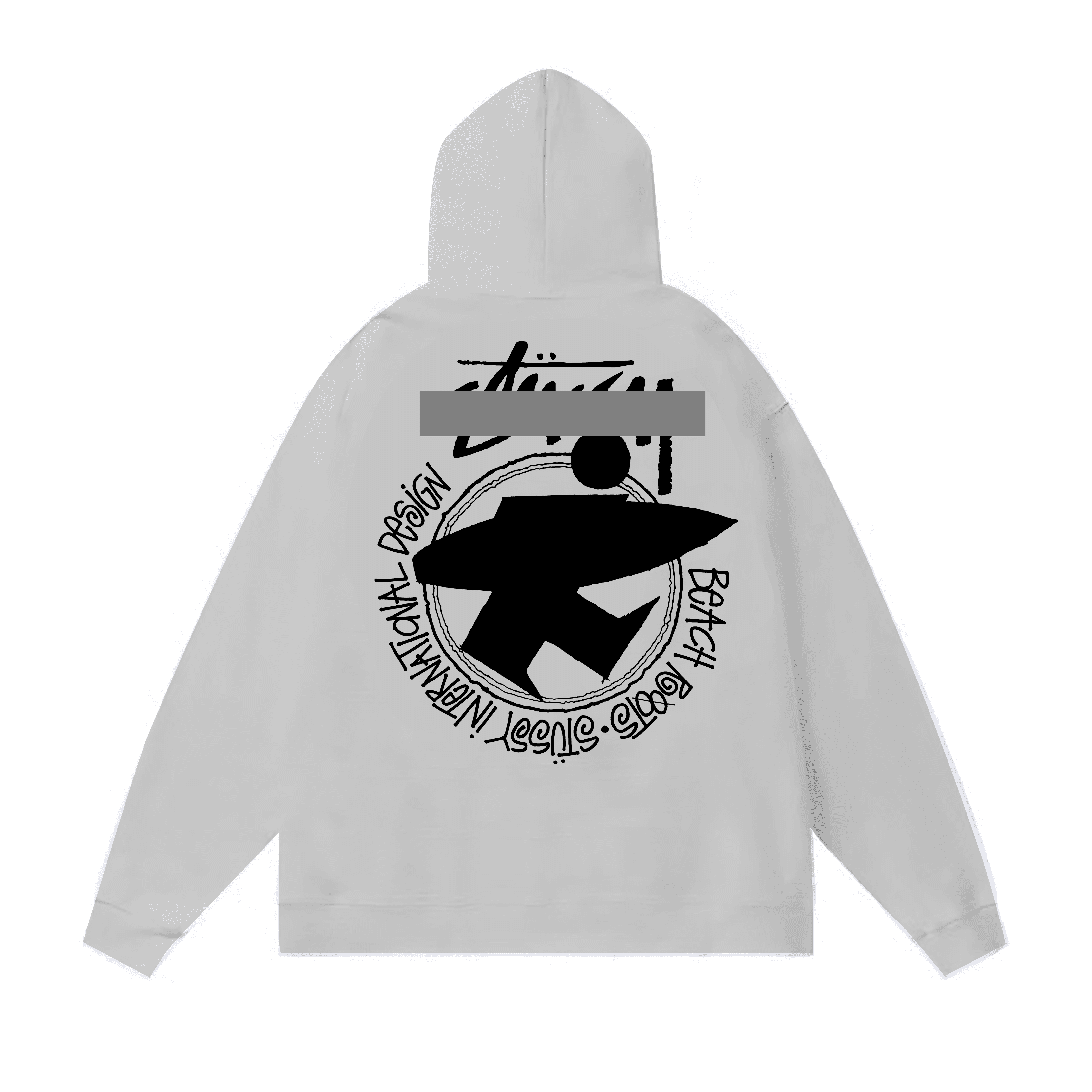 Stüssy Hooded Sweatshirt Script Logo — S16