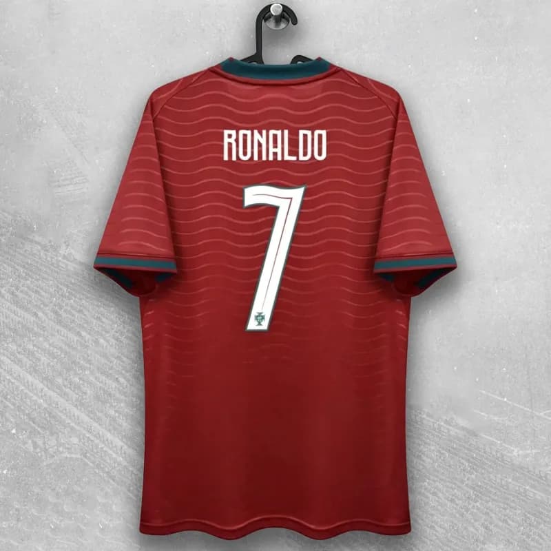 Football Jersey Player Name & Number — 2026葡萄牙主场#7