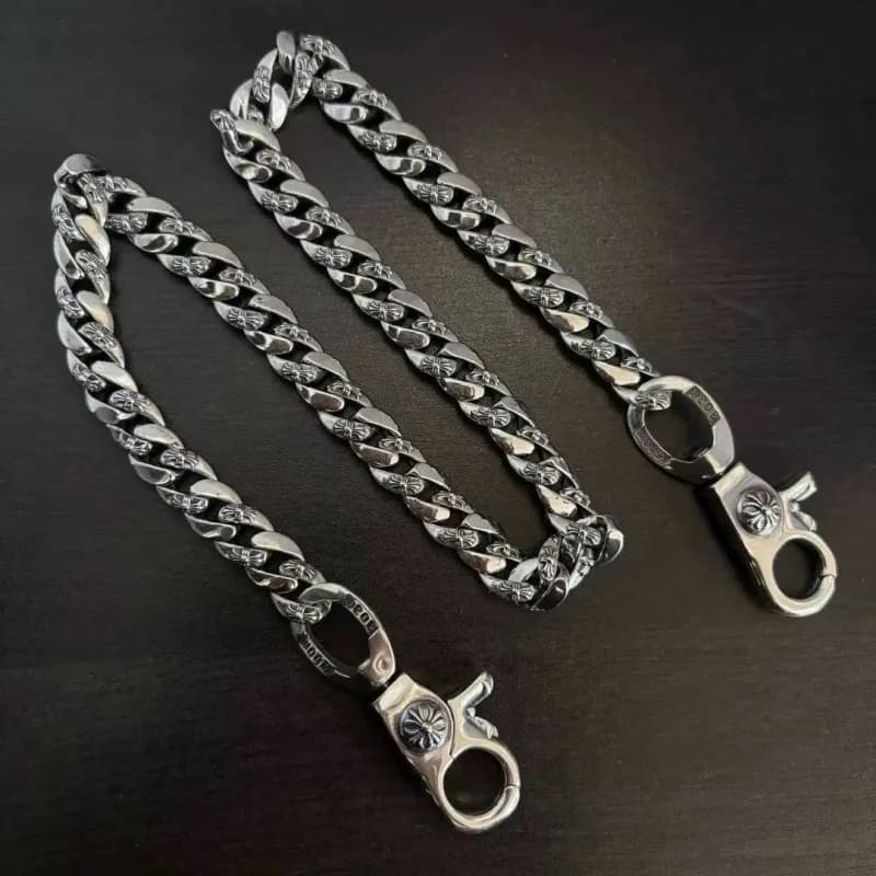 Chrome Hearts Cross Charm Keychain Multi-Cross Pendant — BK004(50cm/86g)