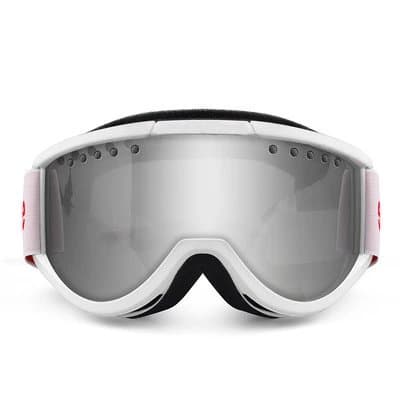 Oakley O-Frame Goggle White Frame Silver Mirror Lens