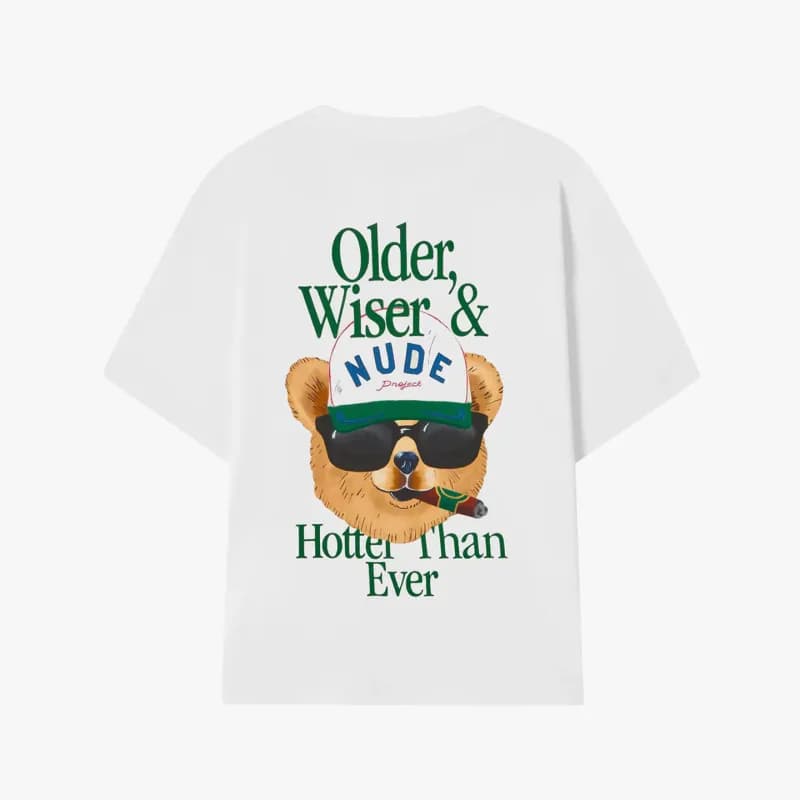 Nude Project Graphic Tee Older, Wiser & Hotter Than Ever