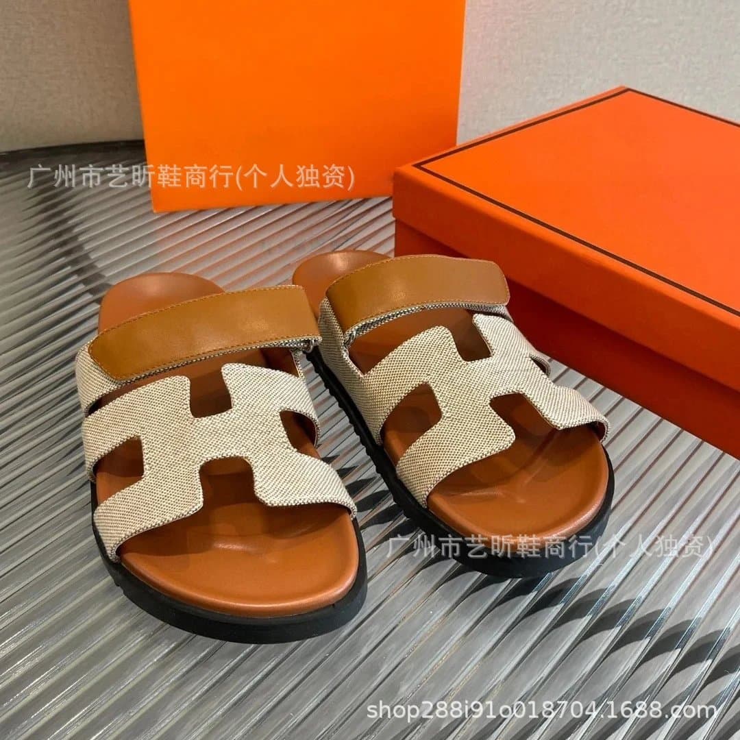 Hermès Oran Sandal H Logo Strap