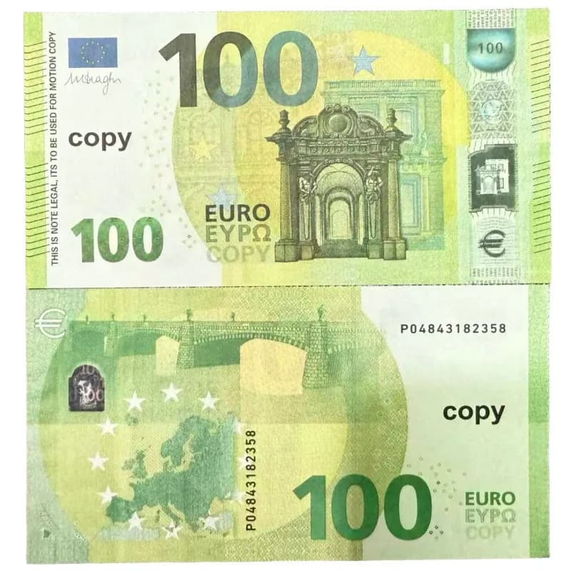 Ten Pound Note Play Money Copy — 新版欧元-100面值一包100张