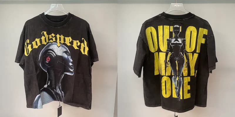Godspeed Graphic Tee Out of Many One
