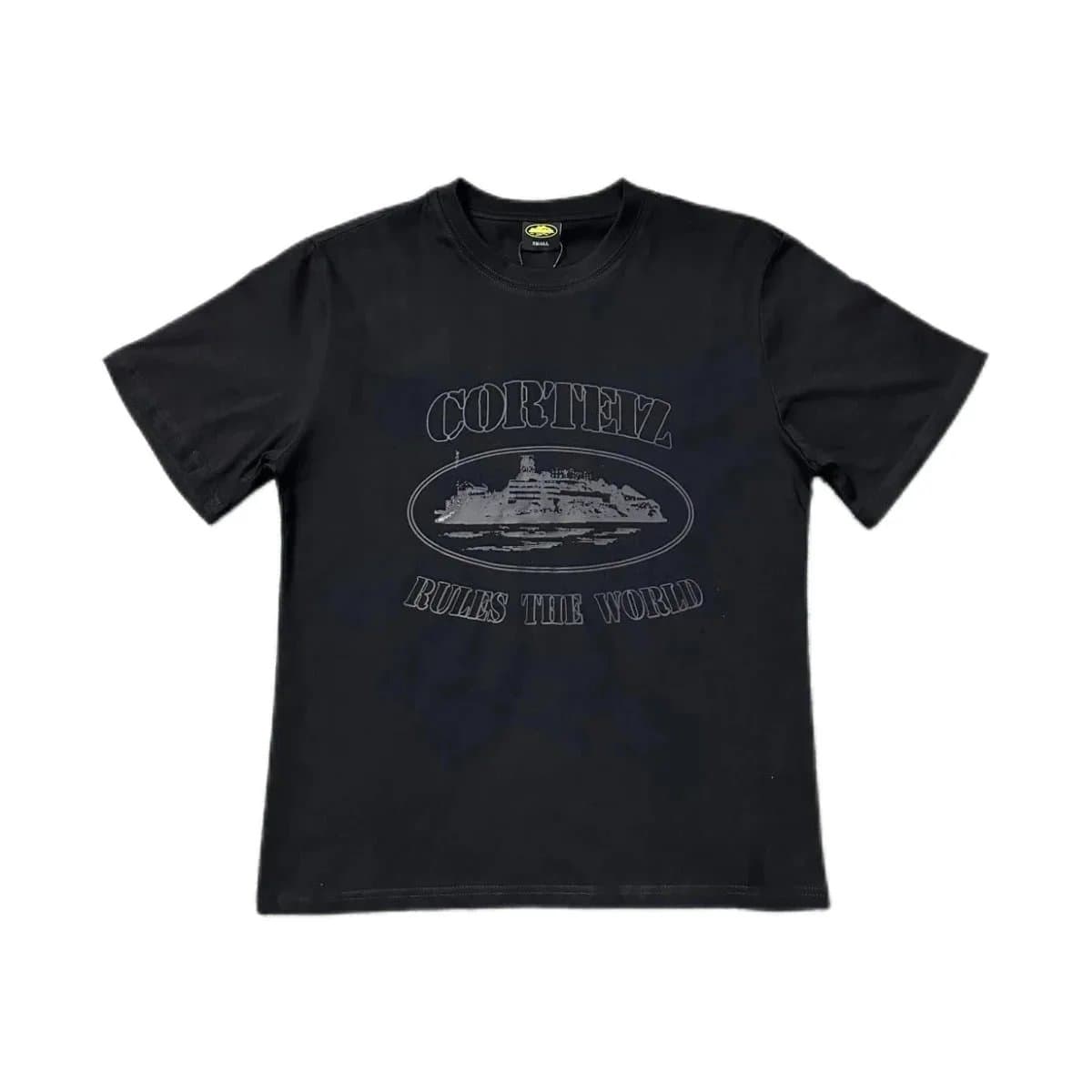 Corteiz Graphic Tee Crtz Script Logo — SJ-02