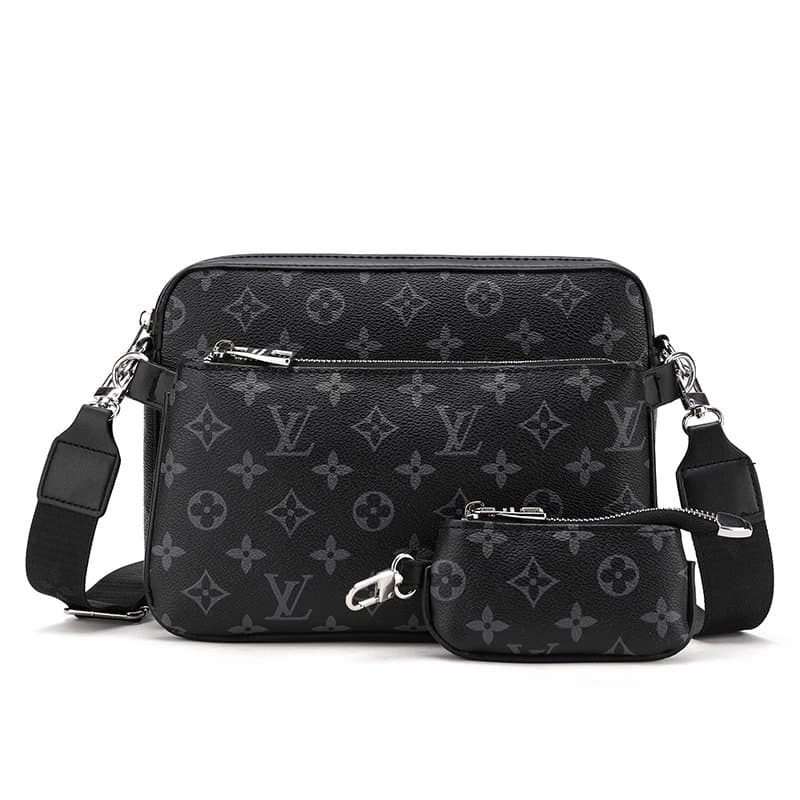 Louis Vuitton Multi Pochette Accessories Monogram Eclipse