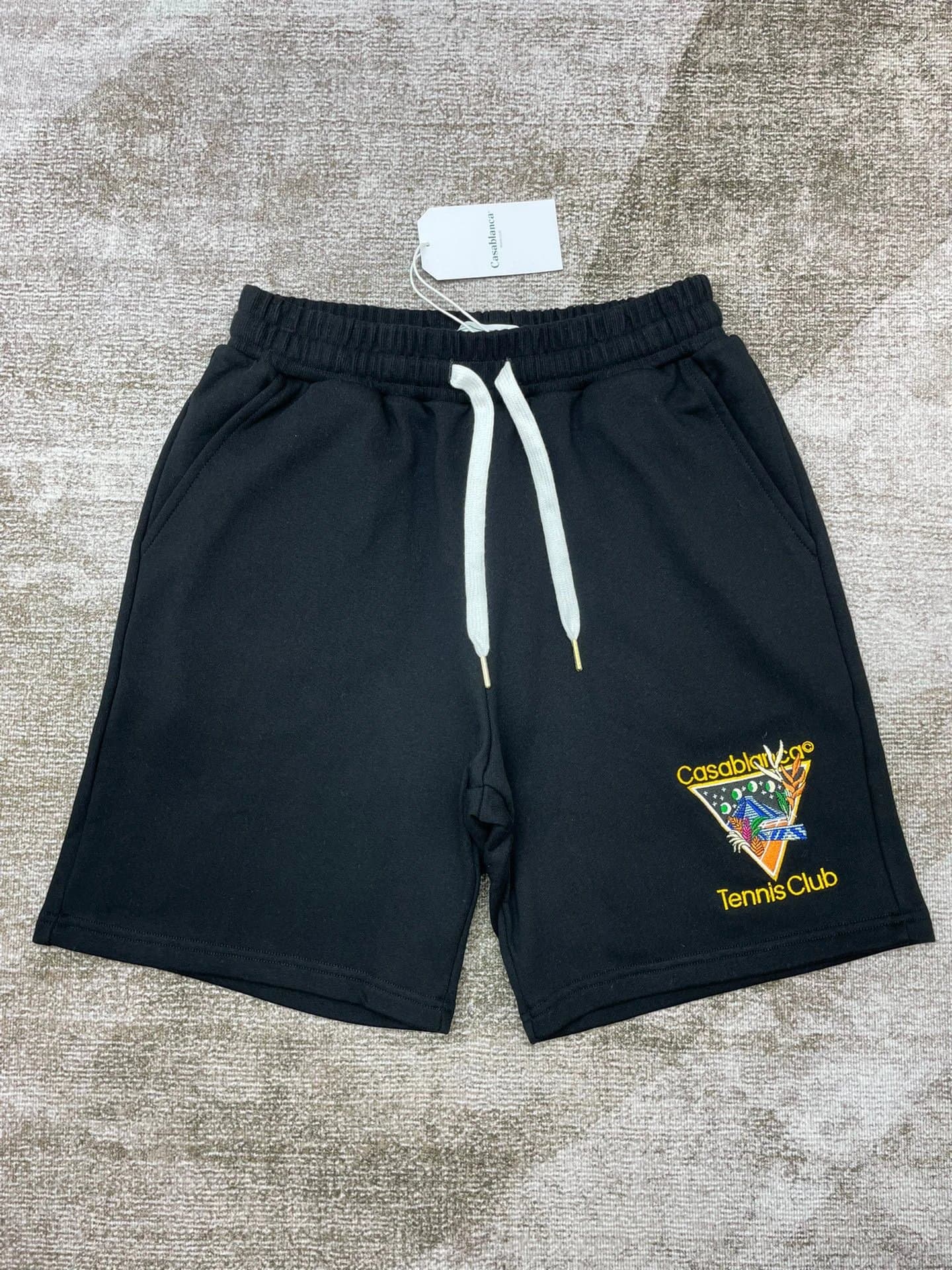 Casablanca Tennis Club Shorts Embroidered Logo