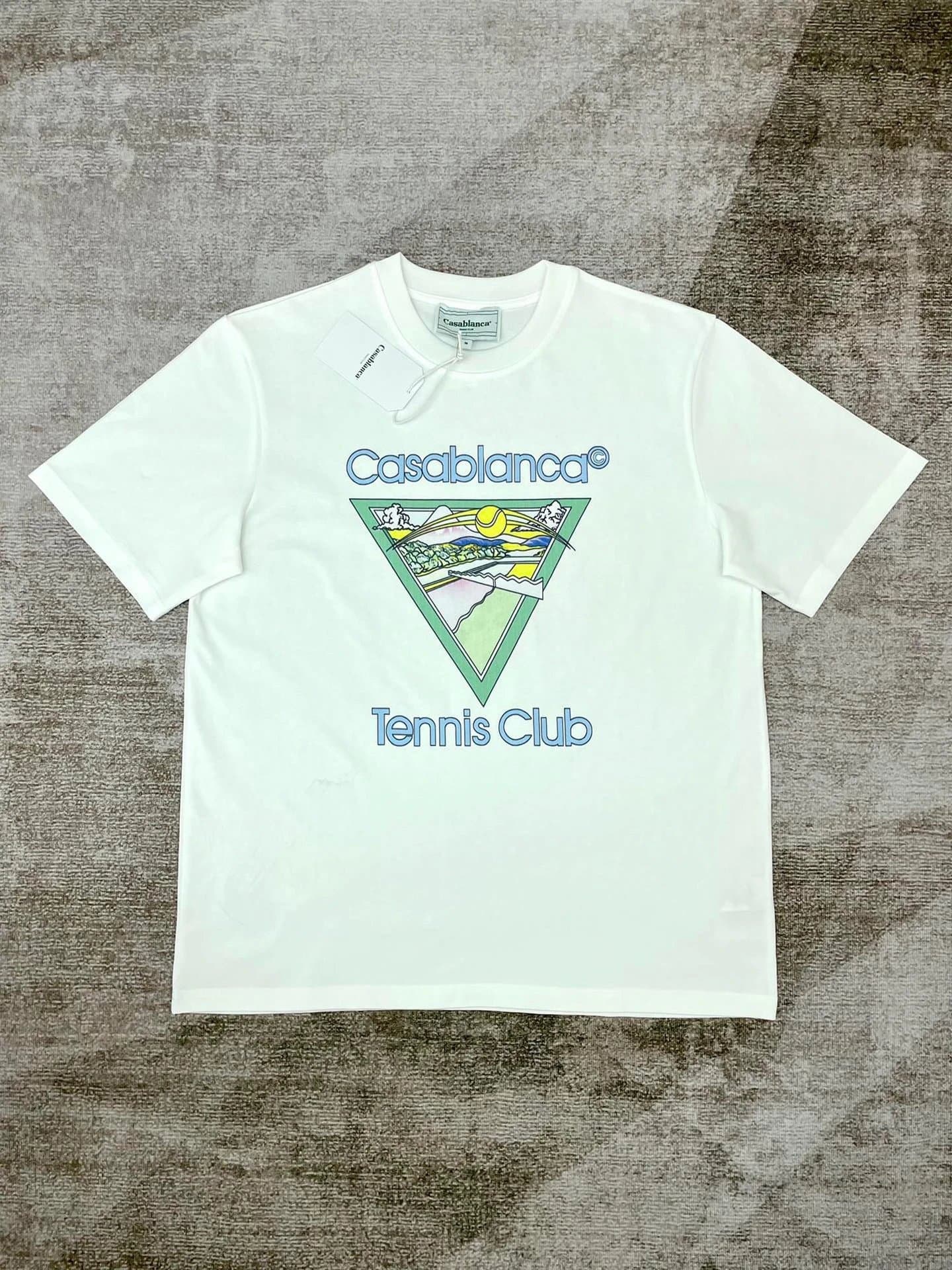 Casablanca Tennis Club Tee Graphic Print