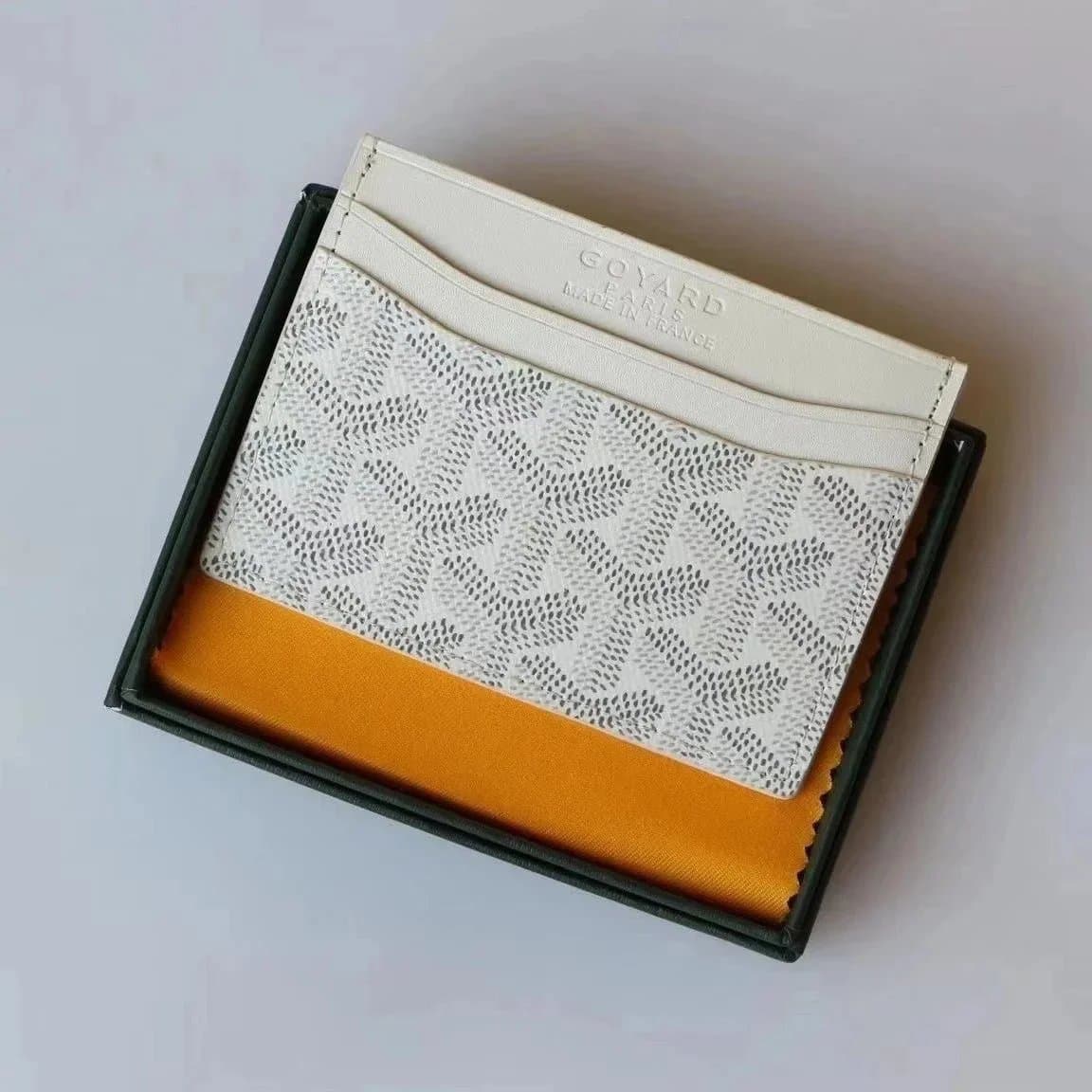Goyard Saint Louis Wallet Chevron Pattern — 1