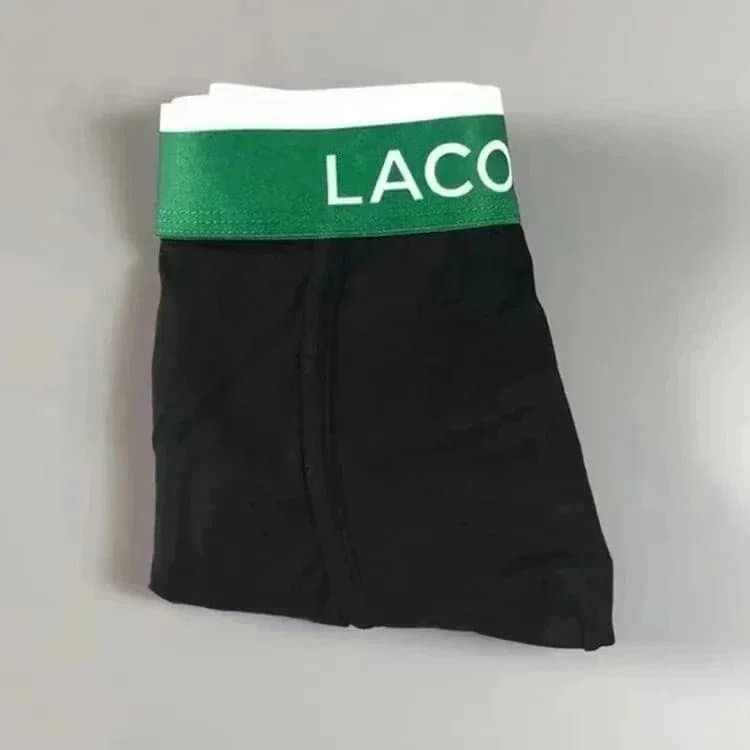 Lacoste Boxer Brief Green Logo Waistband