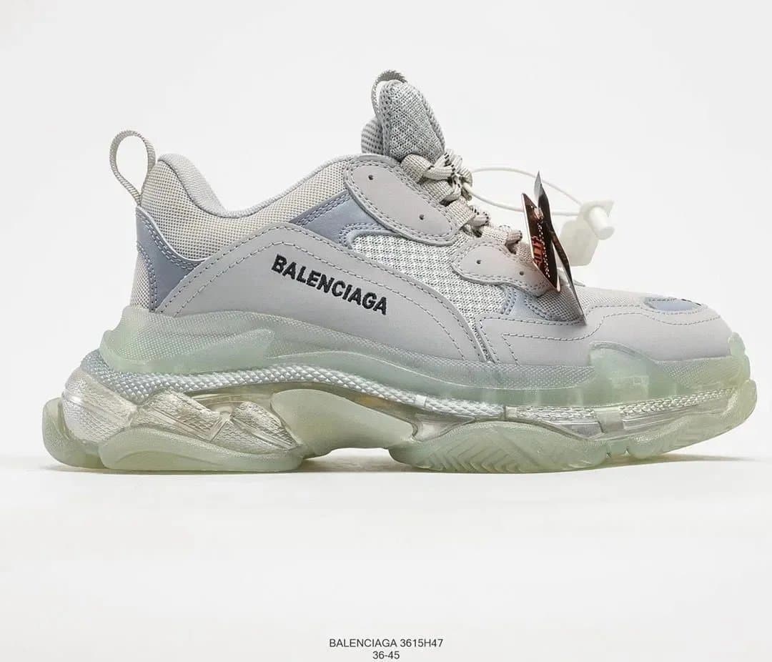 Balenciaga Triple S BMLRESGAVA — 10银色