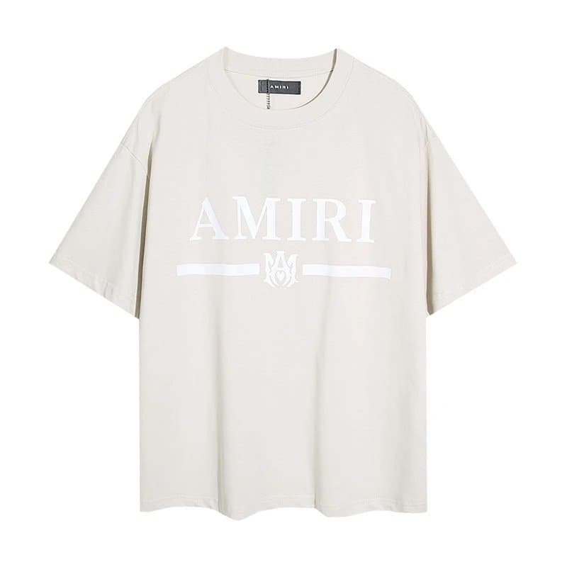 Graphic Tee Amiri Script 22 — 2002米色