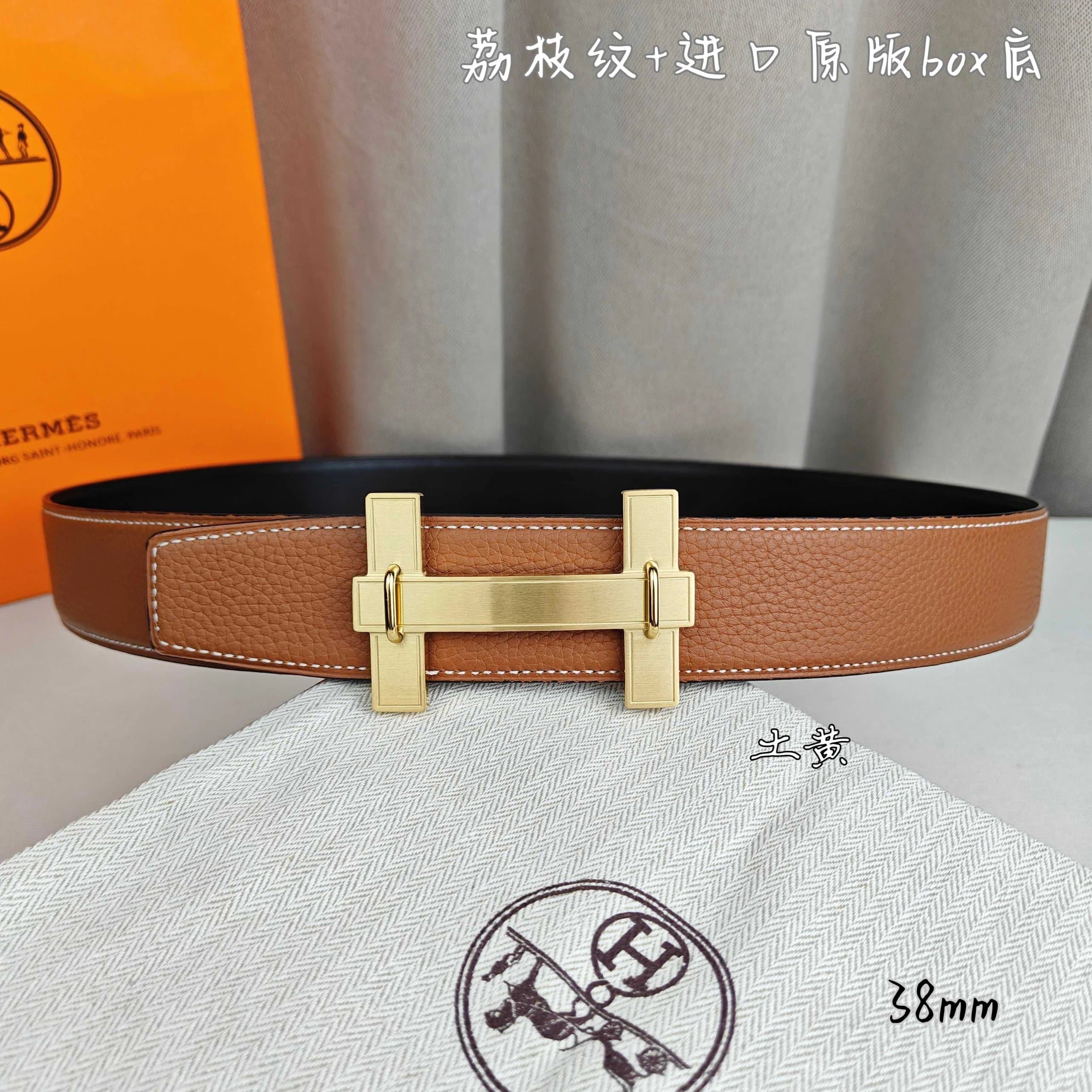 Hermès Constance Belt Taurillon Clemence