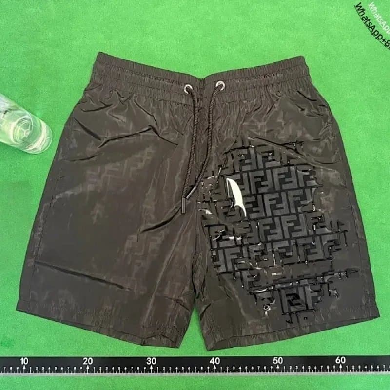 Fendi FF Logo Swim Shorts Monogram Print