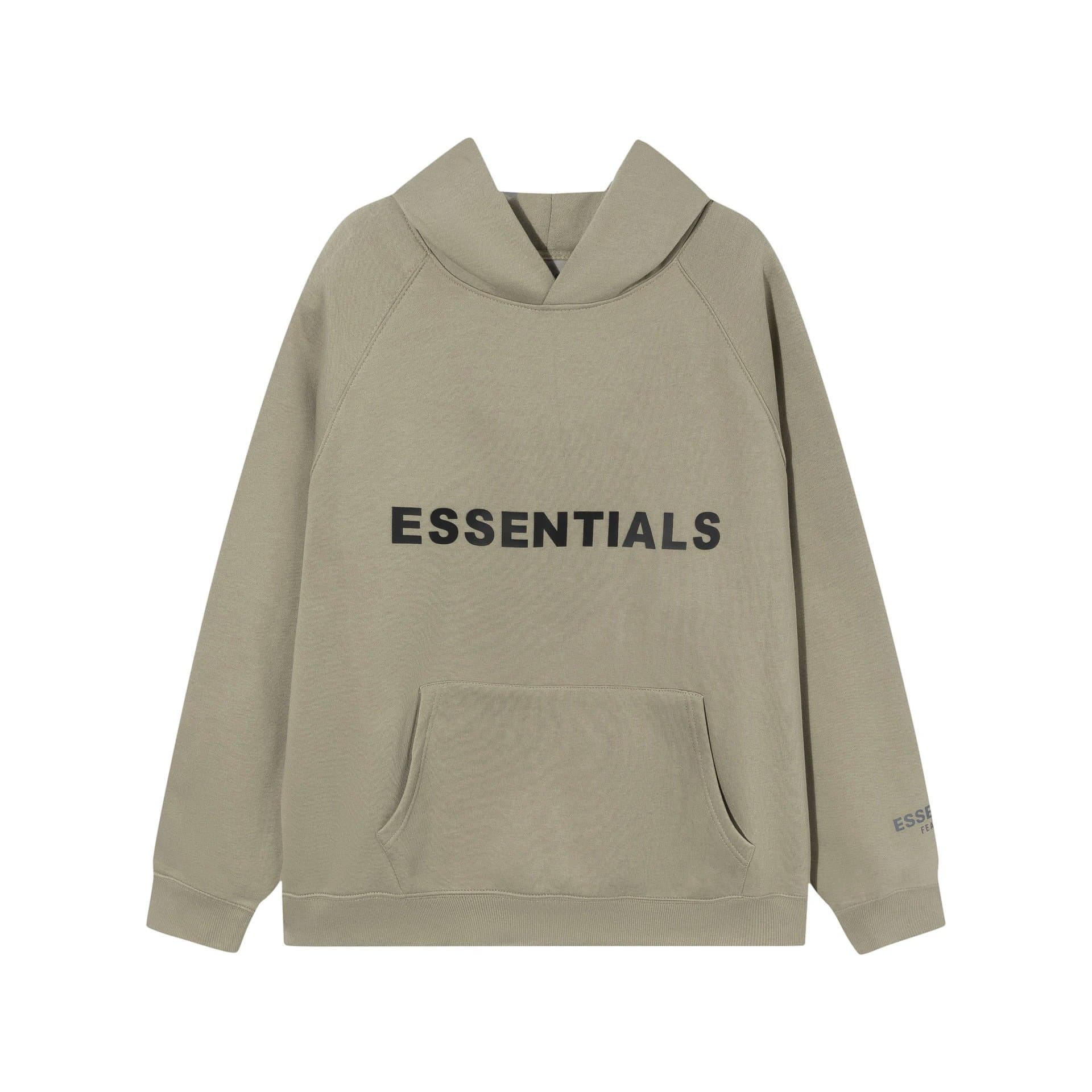 Fear of God Essentials Hoodie Arch Logo — 907卡其