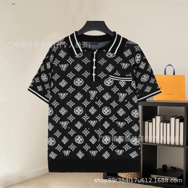 Louis Vuitton Polo Shirt Monogram Knit