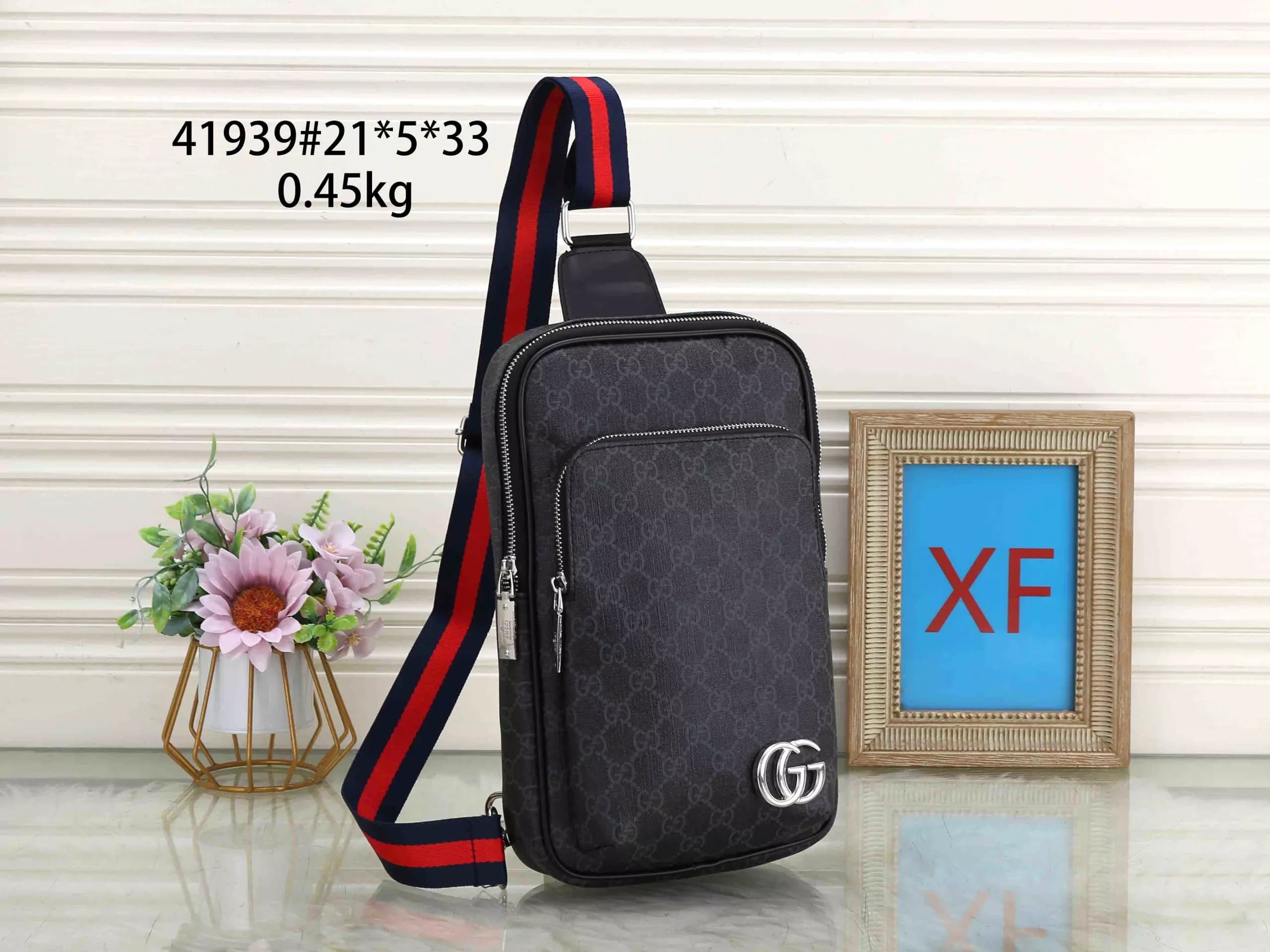 Louis Vuitton Sling Bag Monogram Empreinte — 41939# G黑色