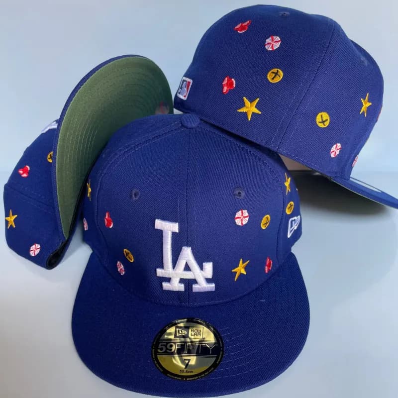 New Era 59FIFTY Embroidered Logo Patchwork — Style-13