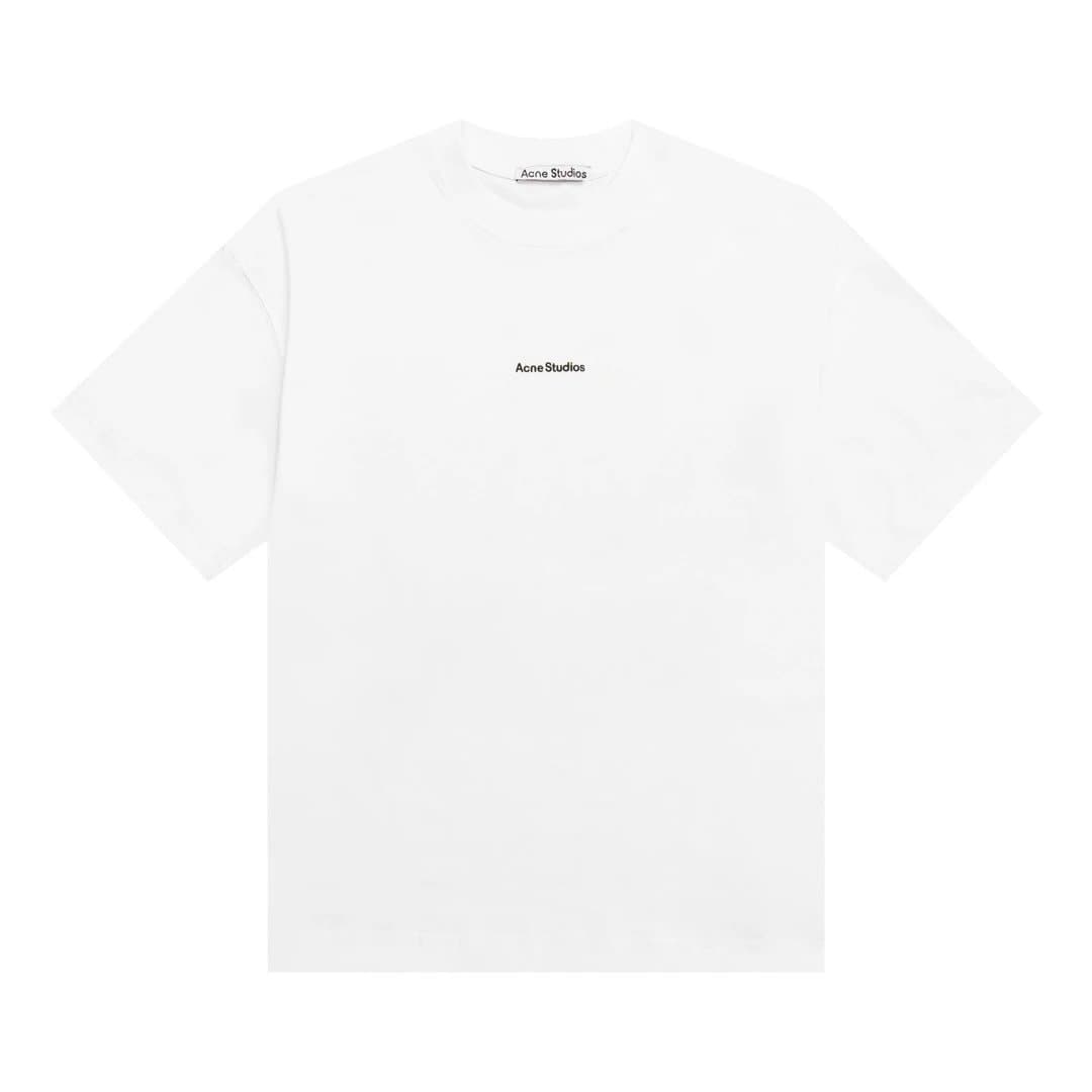 Acne Studios Face Patch T-Shirt Beige — 139白色
