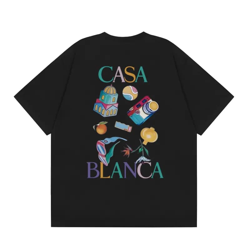 Graphic Tee Casa Blanca Print