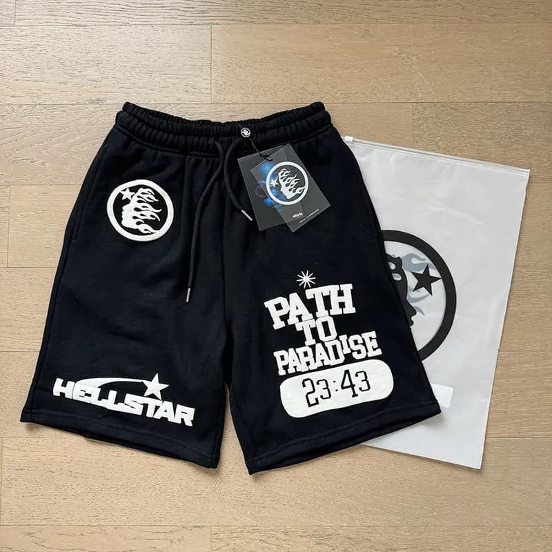 Hellstar Sweatpants Flame Graphic — X85