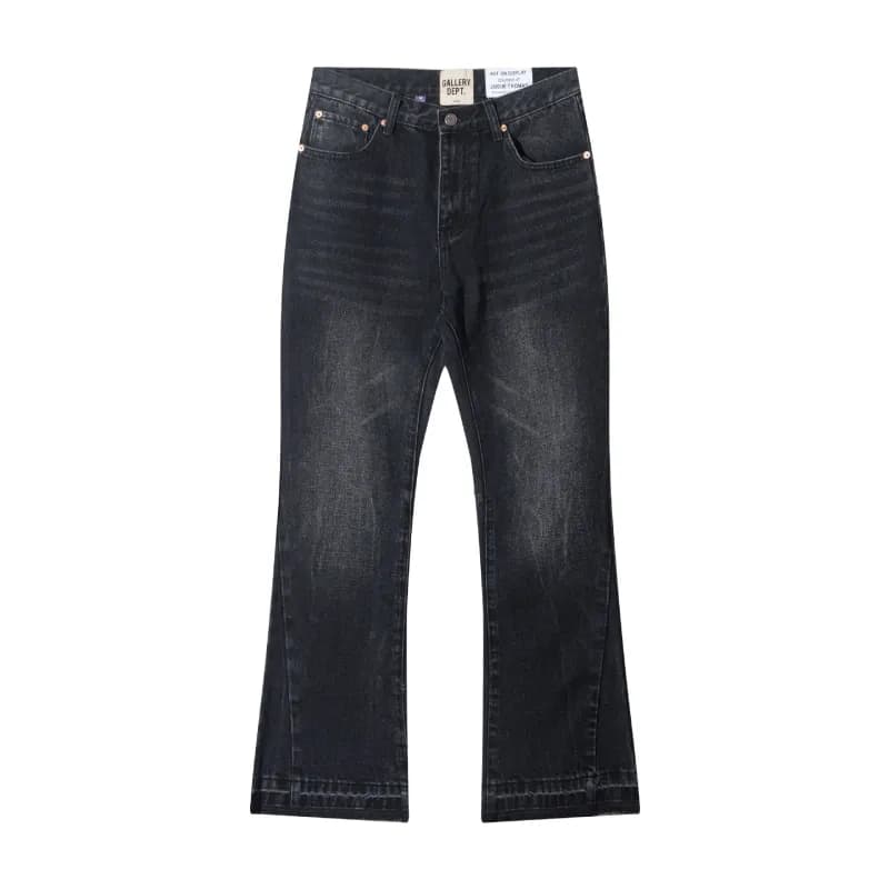 Gallery Dept. Flared Jeans Distressed Black