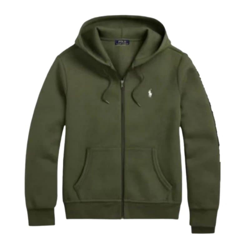 Polo Ralph Lauren Classic Fit Full-Zip Hoodie Olive Green