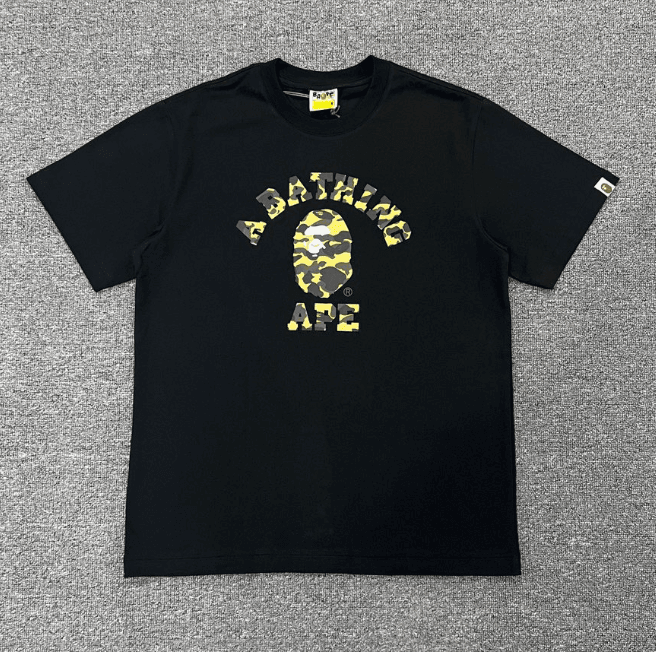 BAPE A Bathing Ape Tee Camouflage Logo — 08