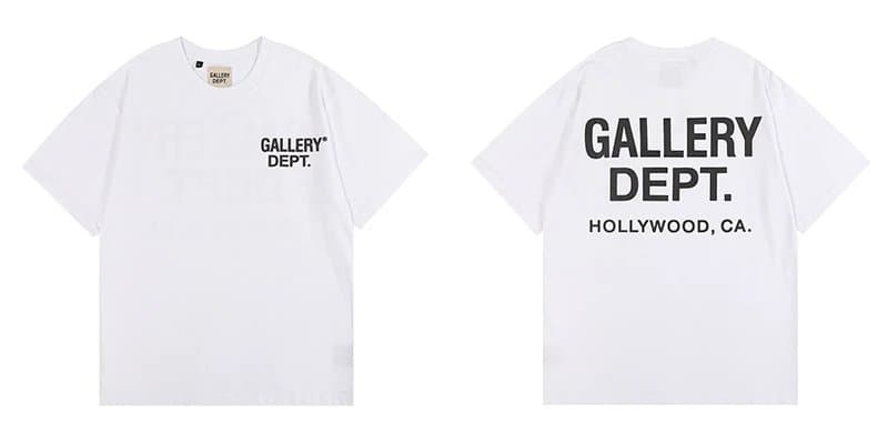 Gallery Dept. Graphic Tee VOL.1 Print — 后字白色 6001