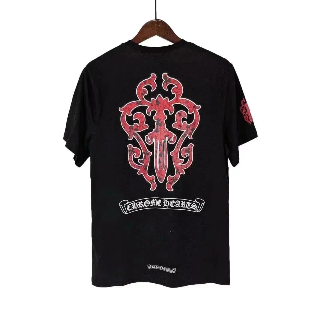 Chrome Hearts T-Shirt Cross Dagger Print