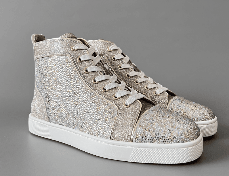 Christian Louboutin High-Top Sneaker Python-Embossed — 高帮6