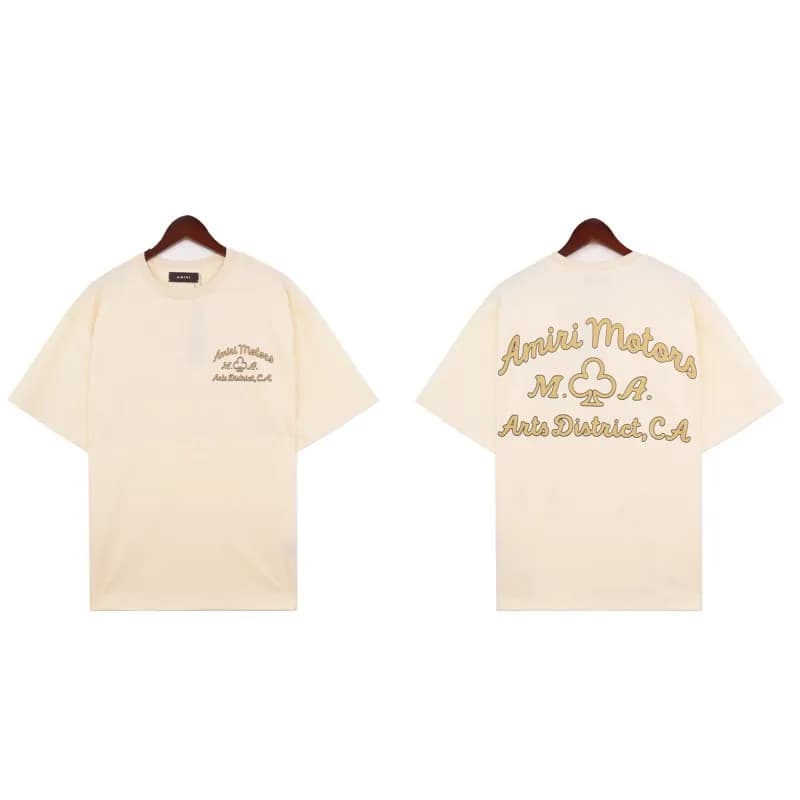 Short-Sleeve T-Shirt Amiri Motors Logo